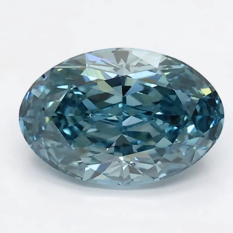 DovEggs 1.560ct Oval Blue VS2-LAB GROWN DIAMOND-LGS411190