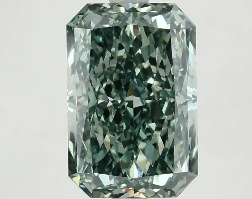 DovEggs 3.010ct Radiant F.V.Green VS1-LAB GROWN DIAMOND-LKJ04A8