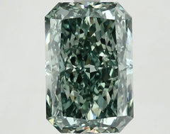 DovEggs 3.010ct Radiant F.V.Green VS1-LAB GROWN DIAMOND-LKJ04A8