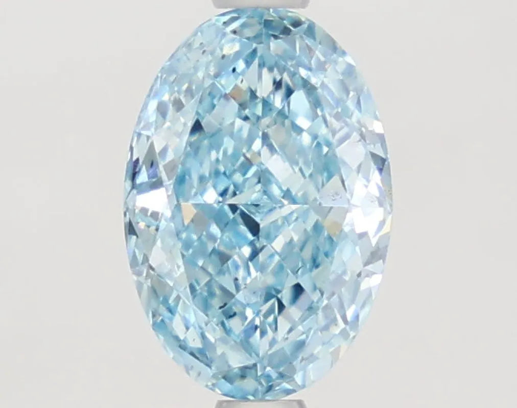 DovEggs 1.180ct Oval F.V.Blue SI1-LAB GROWN DIAMOND-LFN01A15