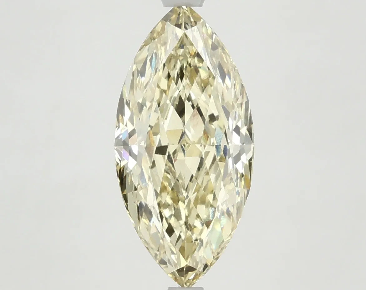 DovEggs 3.520ct Marquise F.I.Yellow VS1-LAB GROWN DIAMOND-LKJ09A11