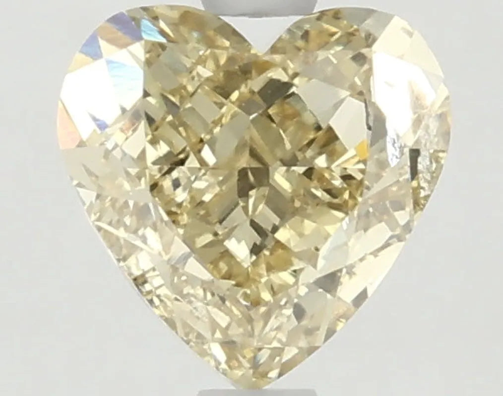 DovEggs 2.080ct Heart F.V.Yellow SI1-LAB GROWN DIAMOND-LKF05A57