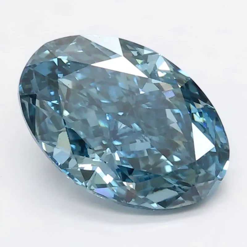 DovEggs 1.910ct Oval Blue SI1-LAB GROWN DIAMOND-LGS411180