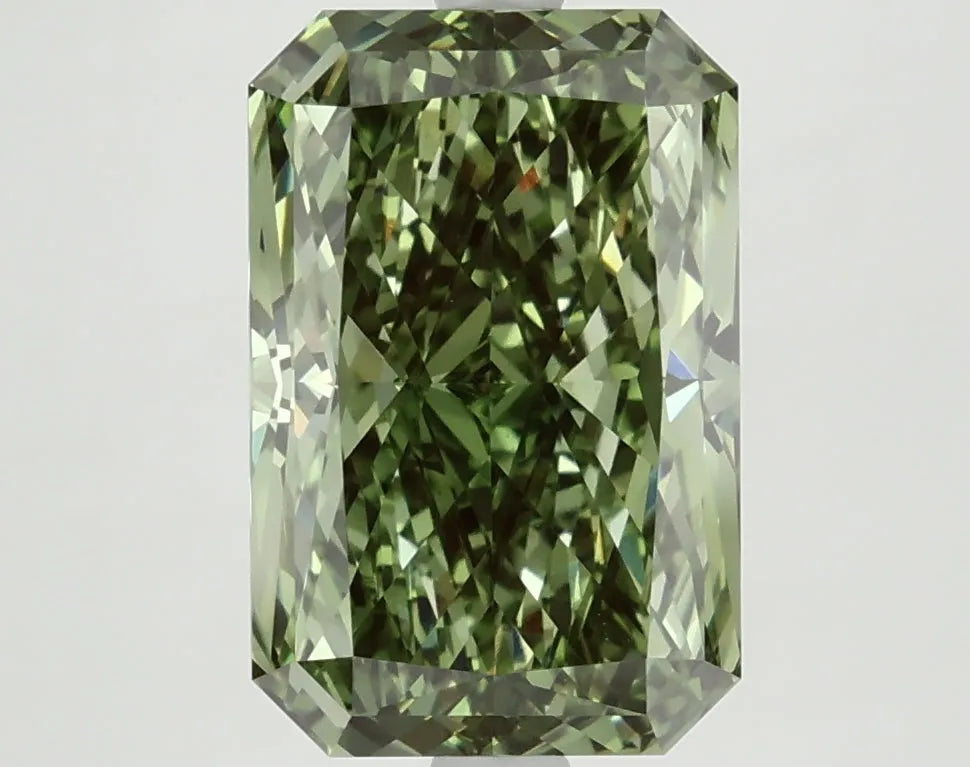 DovEggs 4.520ct Radiant F.V.Green VS1-LAB GROWN DIAMOND-LFE80A27