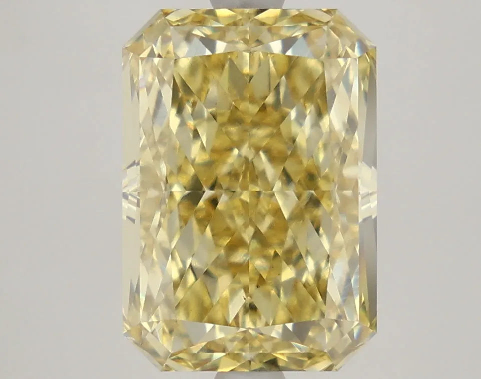 DovEggs 4.870ct Radiant F.I.Yellow VS1-LAB GROWN DIAMOND-LKJ05A9