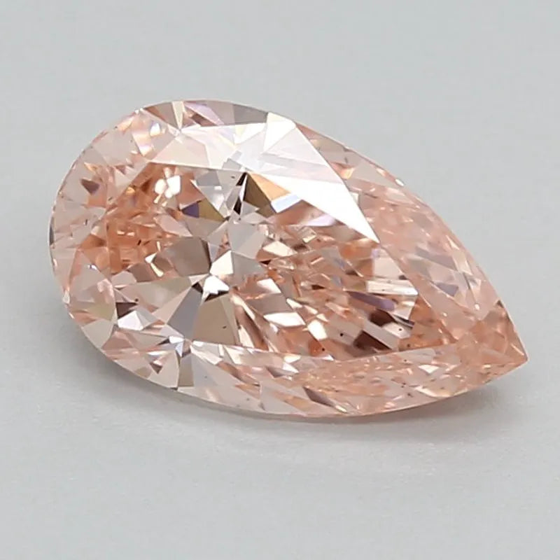DovEggs 0.970ct Pear F.V.Pink VS2-LAB GROWN DIAMOND-LKP83A74