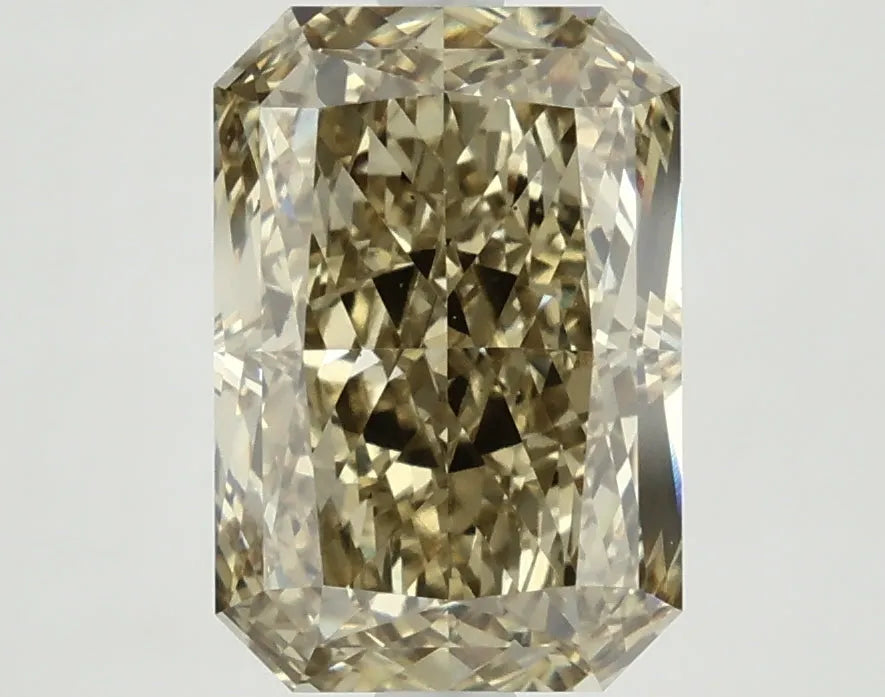 DovEggs 4.220ct Radiant F.V.Yellow VS2-LAB GROWN DIAMOND-LKJ11A3