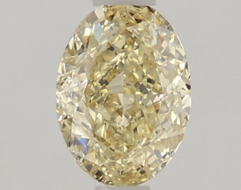 DovEggs 1.030ct Oval F.L.Yellow VS1-LAB GROWN DIAMOND-LKF06A30
