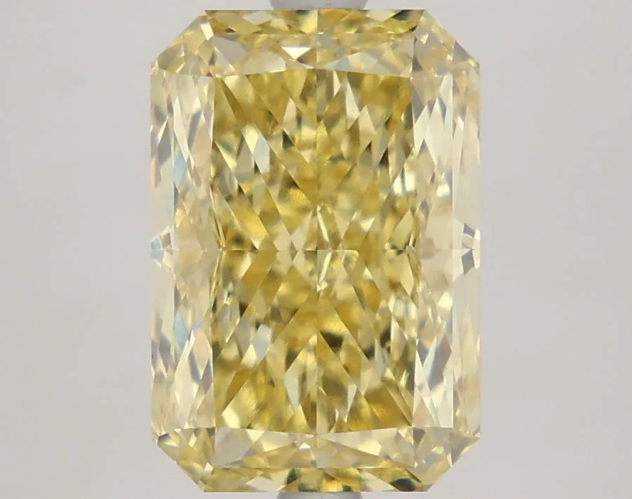 DovEggs 4.110ct Radiant F.I.Yellow VS1-LAB GROWN DIAMOND-LKJ11A9