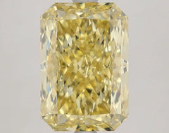 DovEggs 4.110ct Radiant F.I.Yellow VS1-LAB GROWN DIAMOND-LKJ11A9