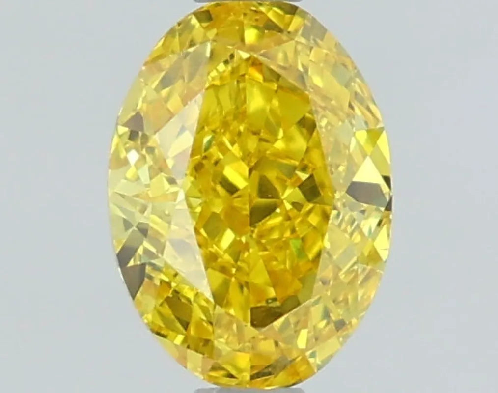 DovEggs 1.050ct Oval F.V.Yellow VS1-LAB GROWN DIAMOND-LSJ05C2