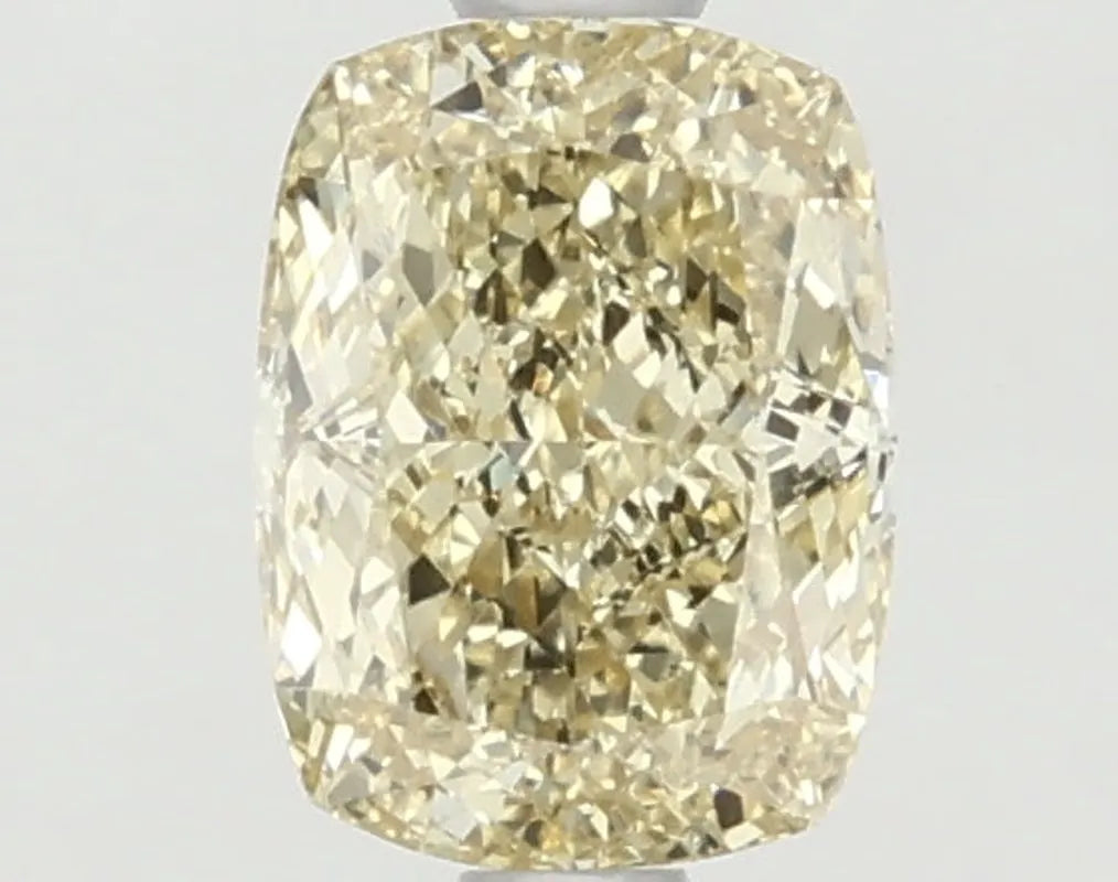 DovEggs 1.060ct Cushion F.I.Yellow VS1-LAB GROWN DIAMOND-LKF06A50