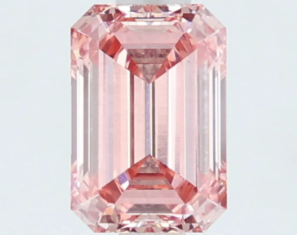 DovEggs 1.070ct Emerald F.V.Pink VS2-LAB GROWN DIAMOND-LLA174A134