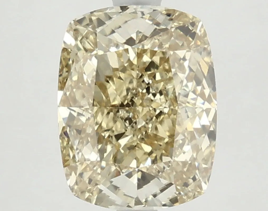 DovEggs 3.010ct Cushion F.V.Yellow VS2-LAB GROWN DIAMOND-LKJ13A27