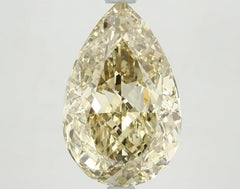 DovEggs 3.380ct Pear F.V.Yellow VS2-LAB GROWN DIAMOND-LKF03A82
