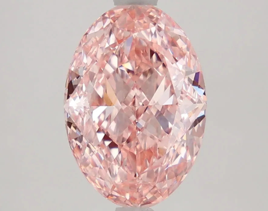 DovEggs 2.570ct Oval F.V.Pink VS1-LAB GROWN DIAMOND-LFE84A13
