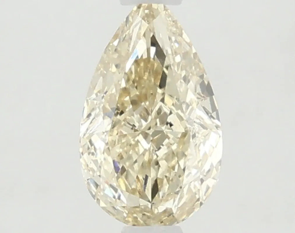 DovEggs 1.060ct Pear F.L.Yellow VS1-LAB GROWN DIAMOND-LKJ13A139