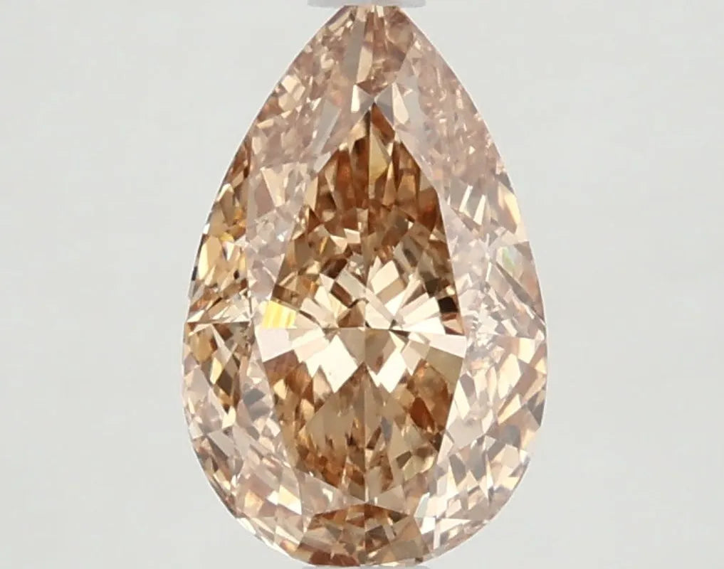 DovEggs 2.060ct Pear F.V.Yellow VS1-LAB GROWN DIAMOND-LKJ12A177