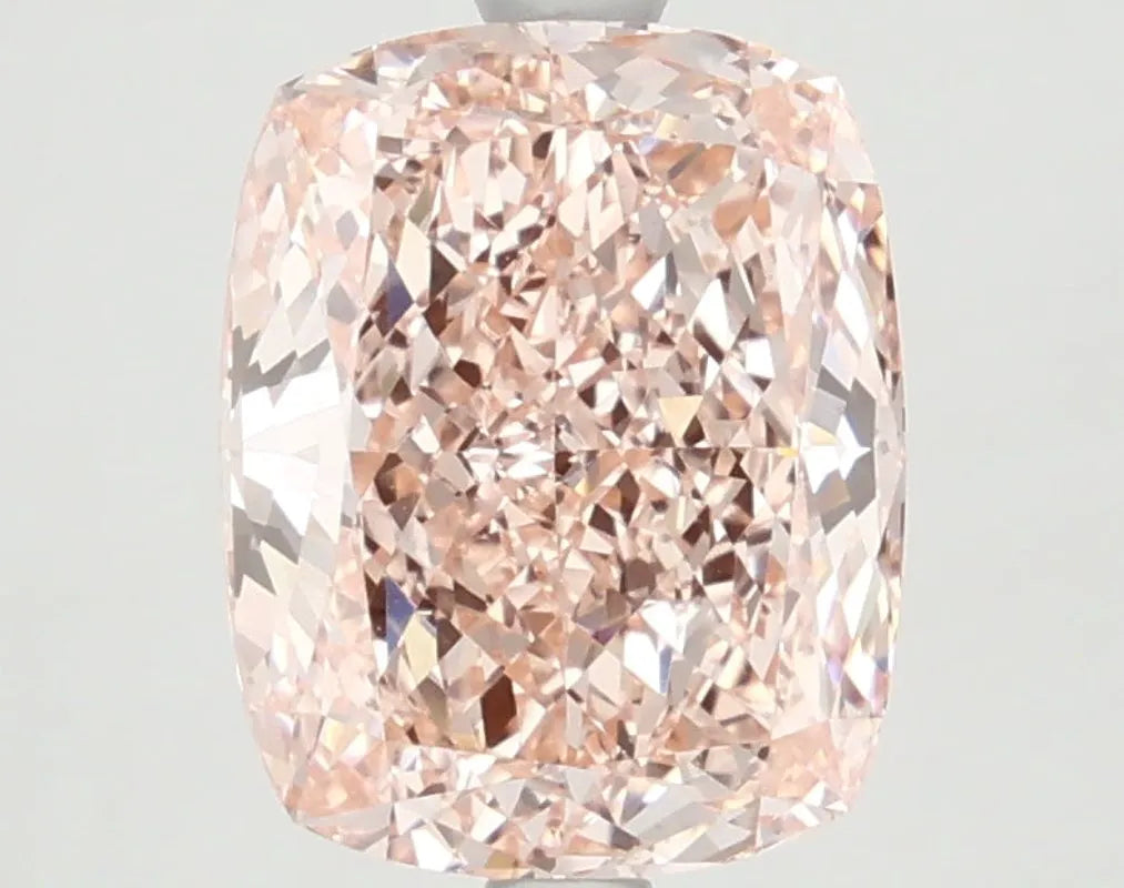 DovEggs 2.810ct Cushion F.V.Pink VS1-LAB GROWN DIAMOND-LFE75A40