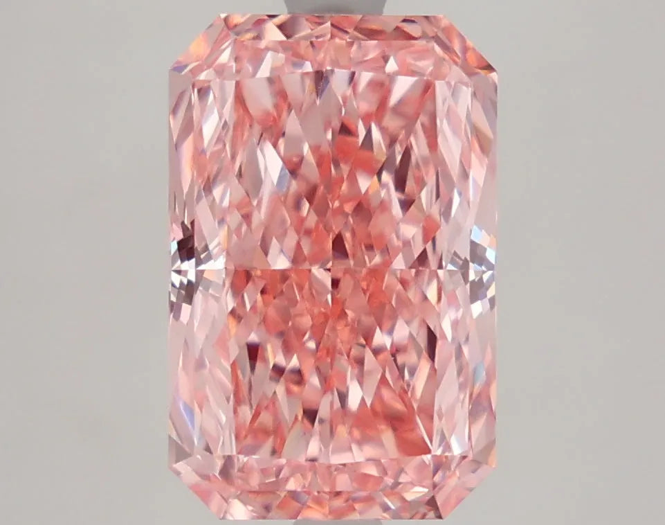 DovEggs 3.730ct Radiant F.V.Pink VVS2-LAB GROWN DIAMOND-LFN08A5