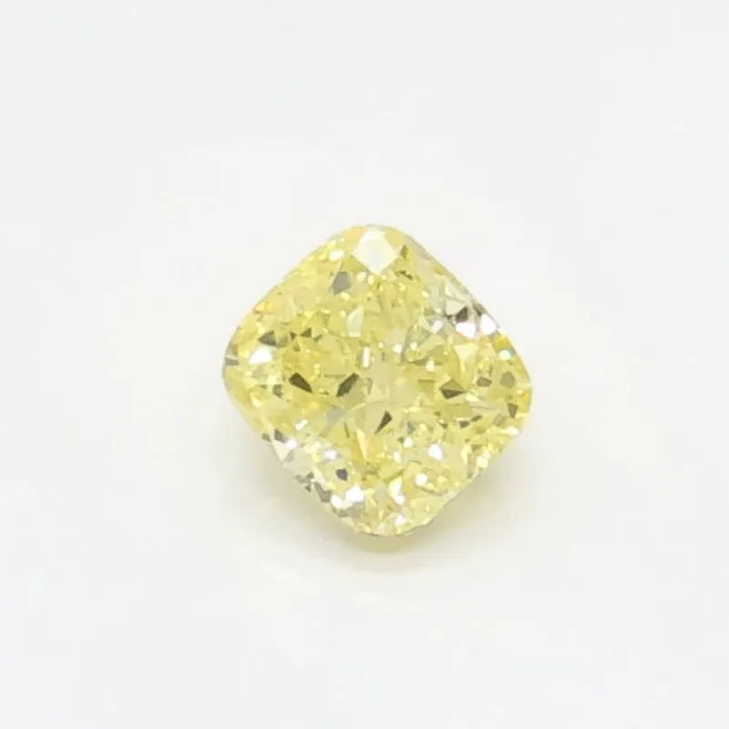 DovEggs 0.320ct Cushion F.V.Yellow VVS2-LAB GROWN DIAMOND-LSJ05B13