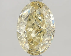 DovEggs 1.580ct Oval F.I.Yellow VS1-LAB GROWN DIAMOND-LKJ06A64
