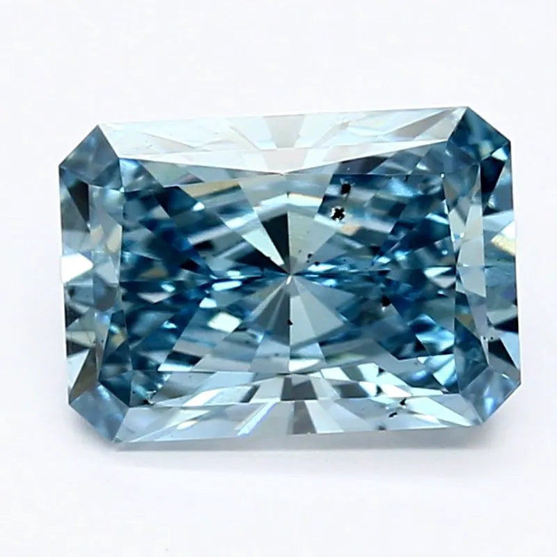 DovEggs 2.090ct Radiant F.V.Blue SI1-LAB GROWN DIAMOND-LGS301941