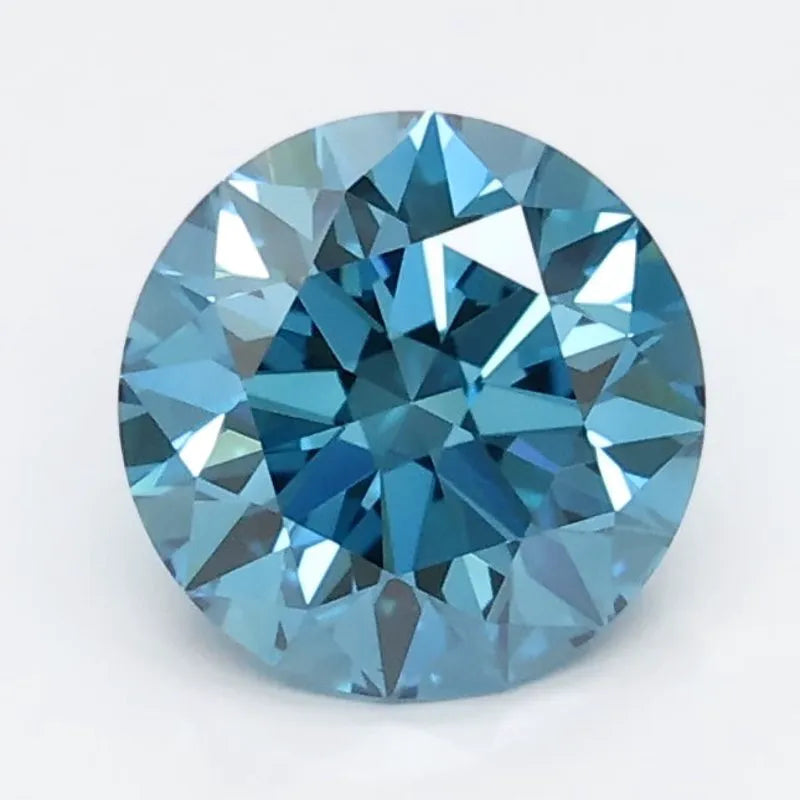 DovEggs 1.100ct Round Blue VS2-LAB GROWN DIAMOND-LGS410518
