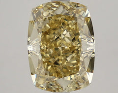 DovEggs 4.220ct Cushion F.V.Yellow VS1-LAB GROWN DIAMOND-LKJ07A14