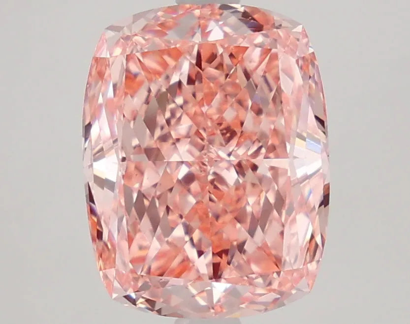 DovEggs 3.330ct Cushion F.V.Pink VS1-LAB GROWN DIAMOND-LFE80A127