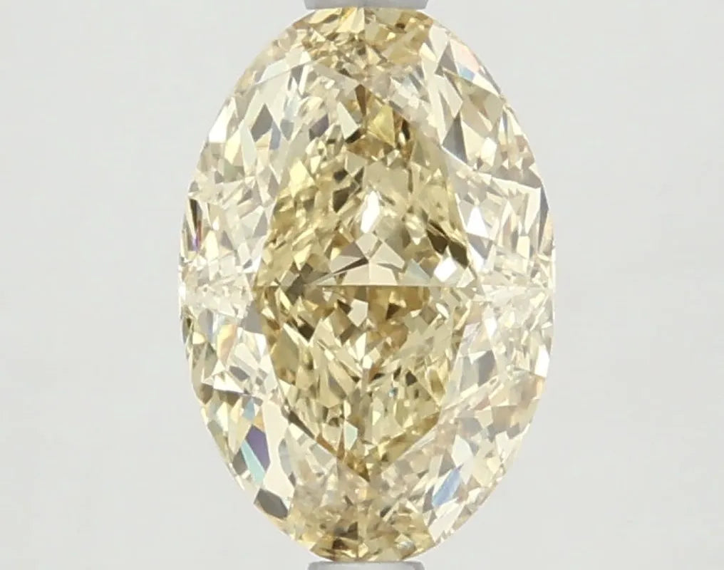 DovEggs 2.010ct Oval F.V.Yellow VS1-LAB GROWN DIAMOND-LKJ10A158
