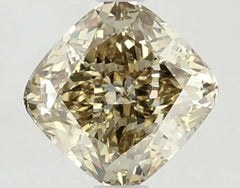 DovEggs 1.740ct Cushion F.V.Yellow VS1-LAB GROWN DIAMOND-LKJ11A23
