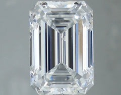 DovEggs 3.010ct Emerald D SI1-LAB GROWN DIAMOND-LLA302D9