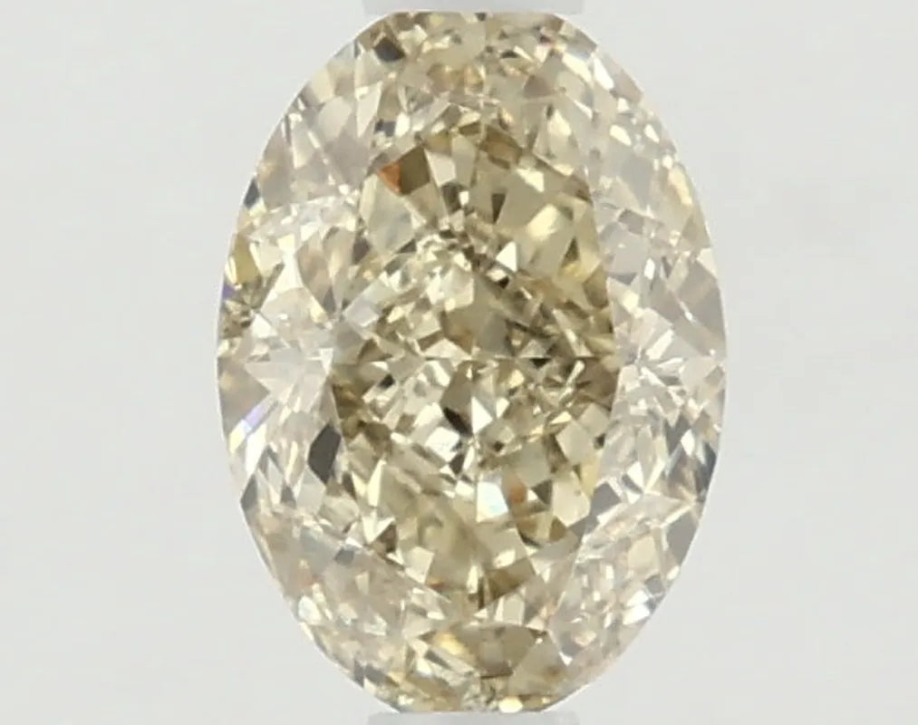 DovEggs 1.060ct Oval F.V.Yellow VS2-LAB GROWN DIAMOND-LKF04A98