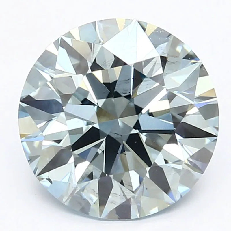 DovEggs 3.050ct Round F.I.Blue SI1-LAB GROWN DIAMOND-LHG30FK2