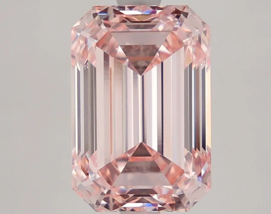 DovEggs 4.000ct Emerald F.I.Pink VVS2-LAB GROWN DIAMOND-LFE70A46