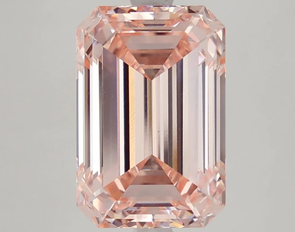 DovEggs 5.050ct Emerald F.I.Pink VVS2-LAB GROWN DIAMOND-LFE54A10