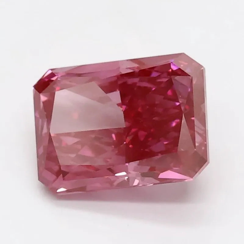 DovEggs 1.310ct Radiant F.V.Pink VS1-LAB GROWN DIAMOND-LGS411215