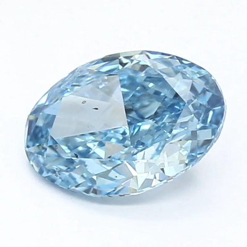 DovEggs 1.380ct Oval F.V.Blue VS2-LAB GROWN DIAMOND-LET118F9