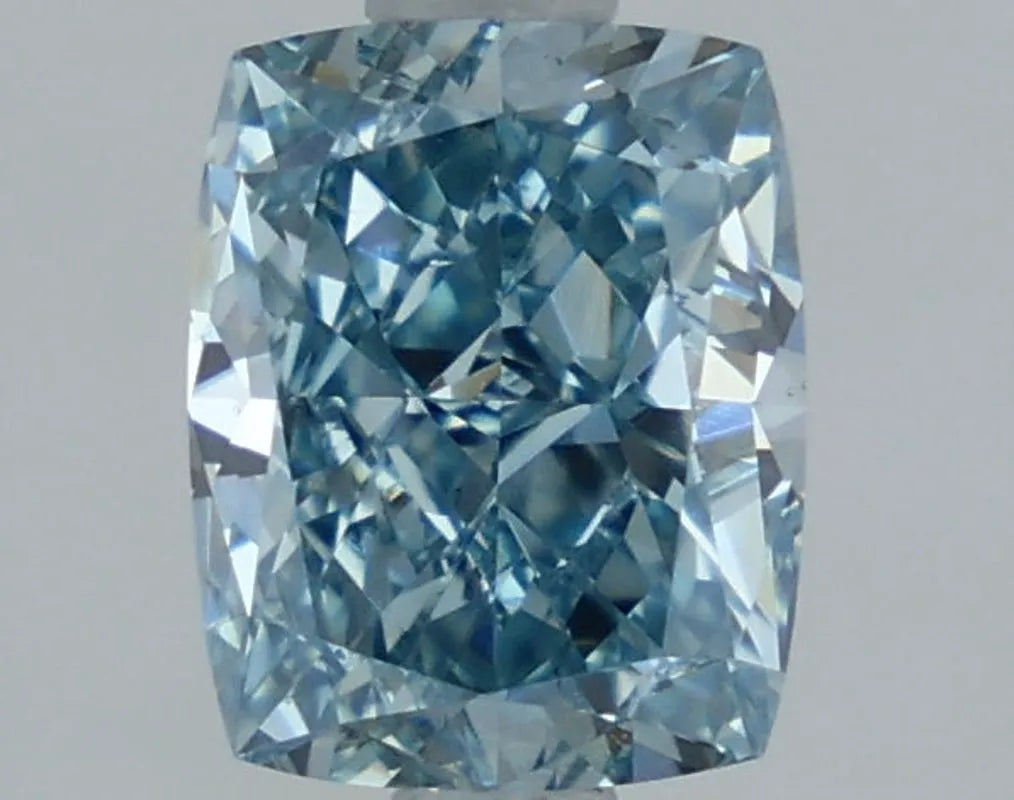 DovEggs 1.510ct Cushion F.V.Blue VS1-LAB GROWN DIAMOND-LSD04A126