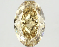 DovEggs 2.330ct Oval F.V.Yellow VS1-LAB GROWN DIAMOND-LKJ13A100