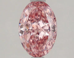 DovEggs 1.710ct Oval F.I.Pink VS1-LAB GROWN DIAMOND-LEK73A279