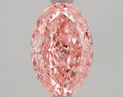 DovEggs 1.590ct Oval F.V.Pink VVS2-LAB GROWN DIAMOND-LFE84A85