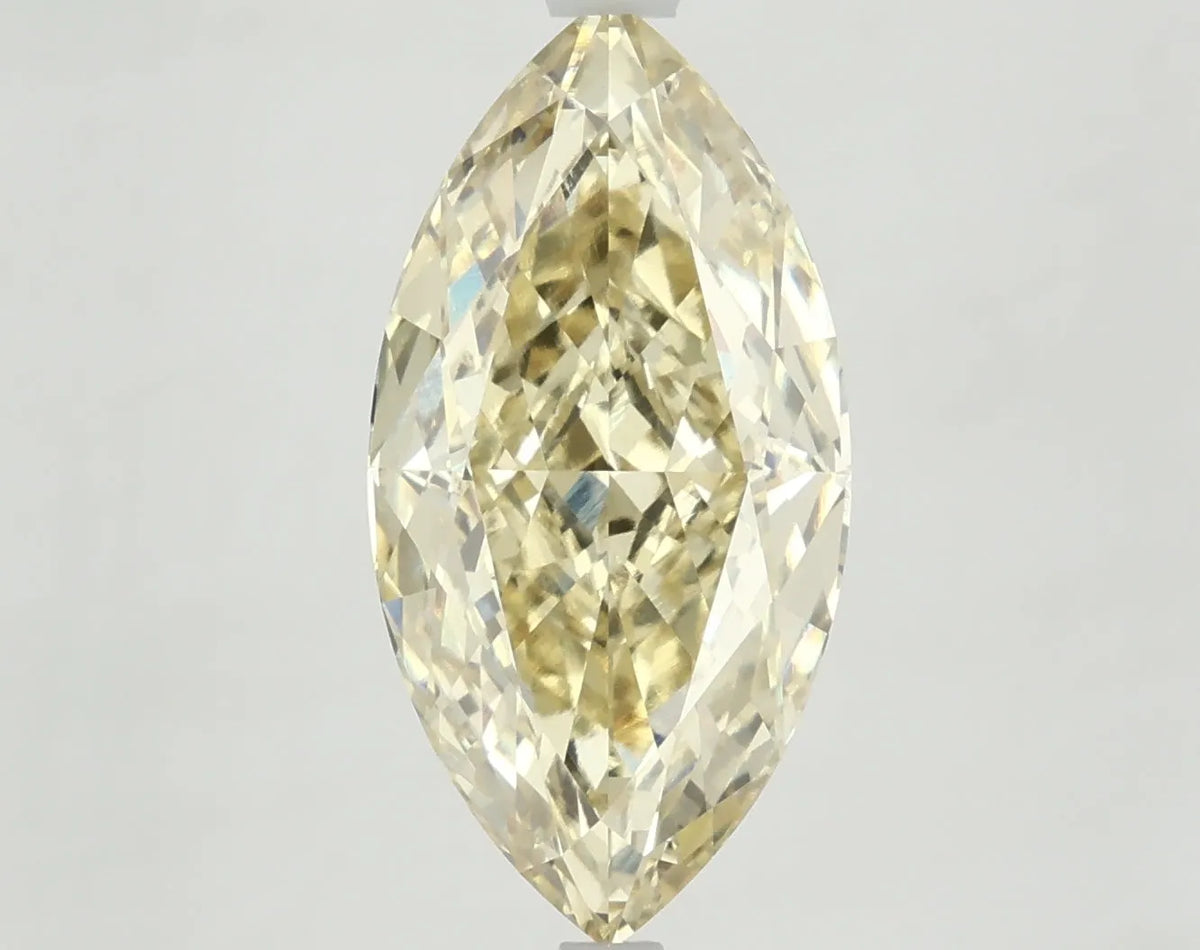 DovEggs 5.570ct Marquise F.I.Yellow VS1-LAB GROWN DIAMOND-LKJ08A1