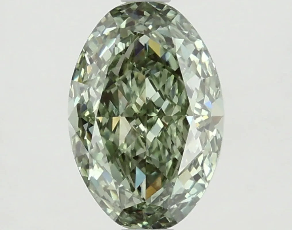 DovEggs 1.730ct Oval F.V.Green VS1-LAB GROWN DIAMOND-LHD89A25