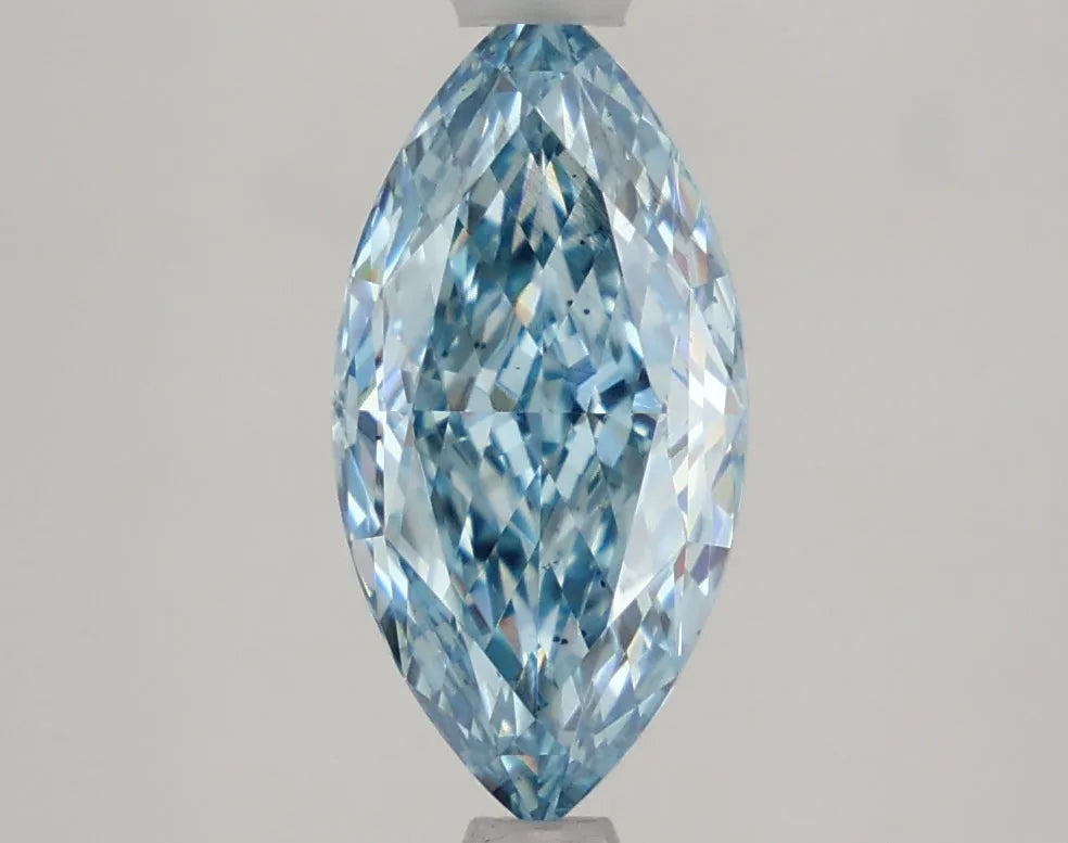 DovEggs 1.850ct Marquise F.V.Blue SI1-LAB GROWN DIAMOND-LEG12A184