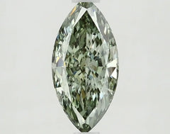 DovEggs 1.310ct Marquise F.V.Green SI1-LAB GROWN DIAMOND-LHD91A14
