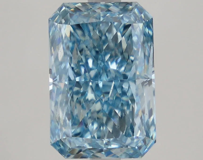 DovEggs 3.440ct Radiant F.V.Blue SI1-LAB GROWN DIAMOND-LKG02A4