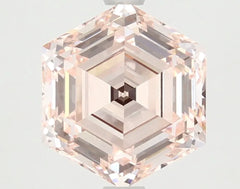 DovEggs 3.060ct Hexagon F.I.Pink VS1-LAB GROWN DIAMOND-LFE94A17