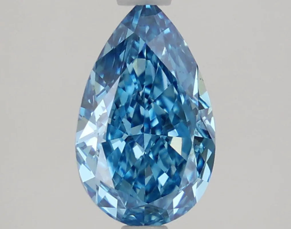 DovEggs 1.630ct Pear F.V.Blue VS2-LAB GROWN DIAMOND-LEF106A22